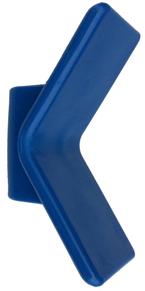 Vangmuil Blauw - 72x22 mm - streeploos - PE