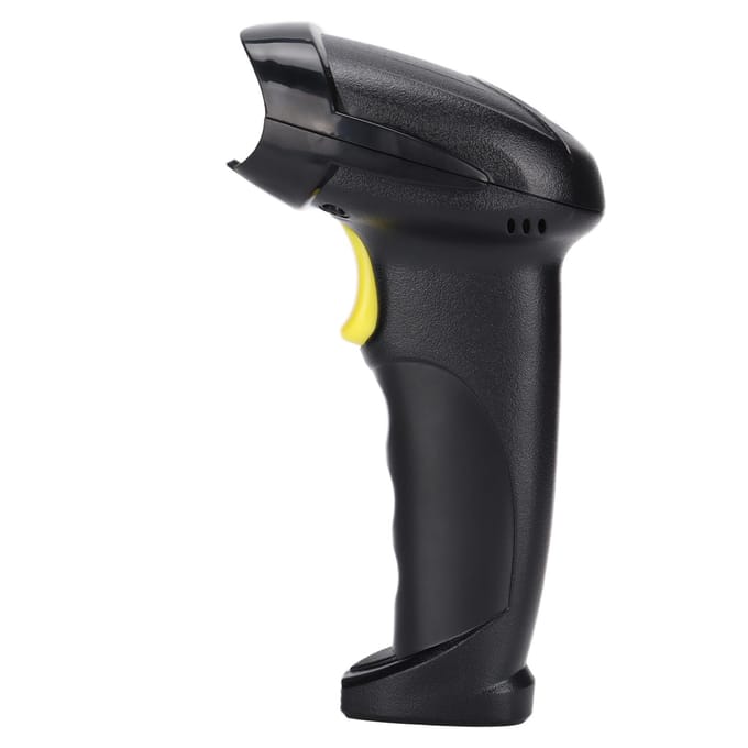QR Code Scanner Handheld Bedraad 2D Barcodescanner met Aansluitkabel voor Supermarkten Ziekenhuizen black