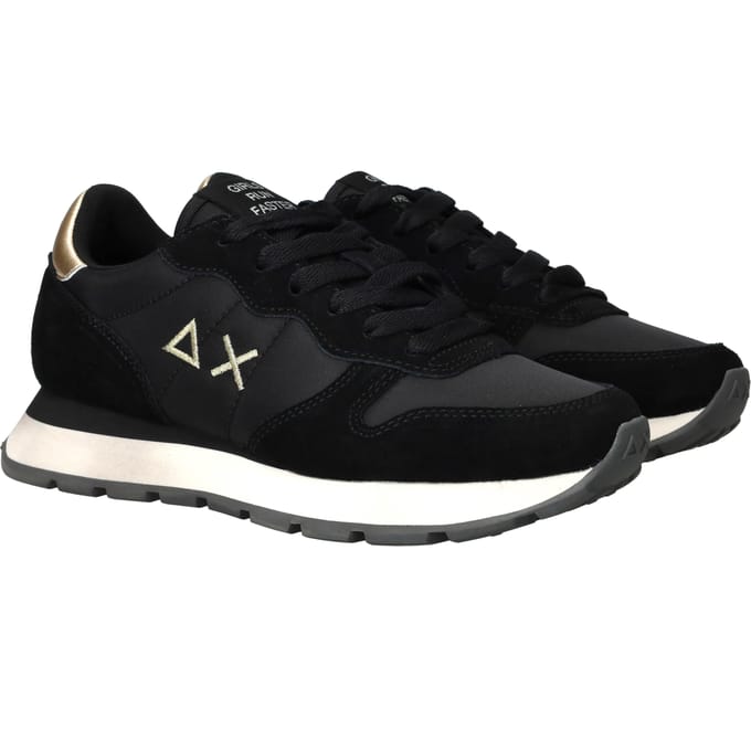 Sun68 Ally Solid Nylon Sneakers - Dames - Zwart - Maat 39
