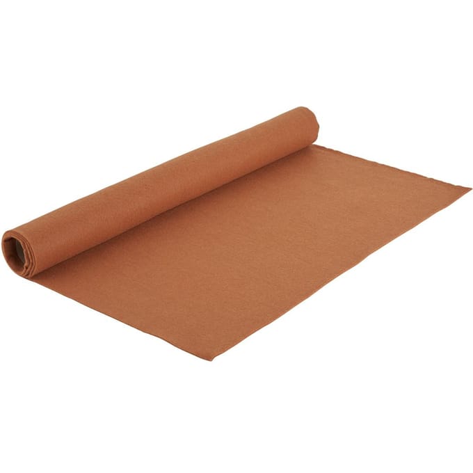 VBS Handwerkvilt, 45 x 100 cm - Lichtbruin