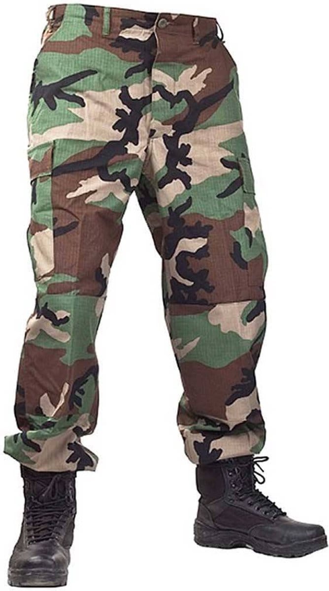 Fostex BDU+ Woodland Camouflage Combat Broek