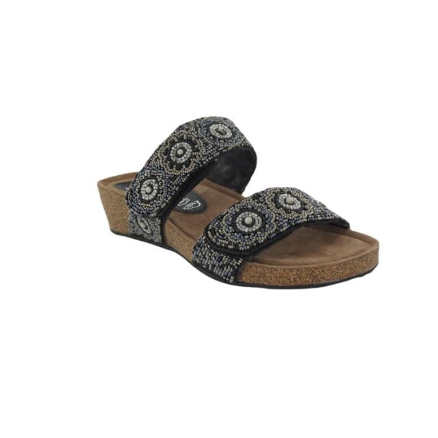 Lazamani - Mary Dames Slippers Black - Maat 41