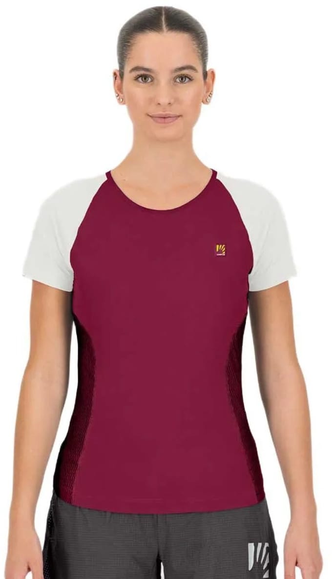 Karpos Lavaredo Evo T-shirt Met Korte Mouwen Paars S Vrouw