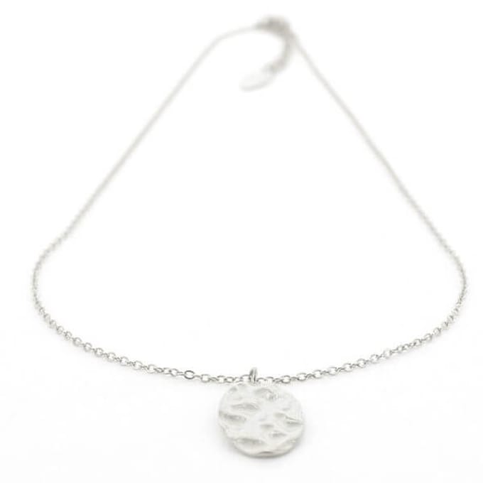 Kalli Ketting Pattern Oval Zilver