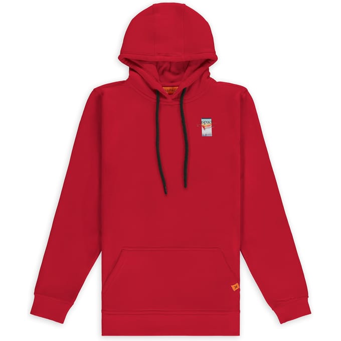 Aspact Willow Hoodie Red Größe: M | Kaputzenpullis Outlet | Unisex | Rot