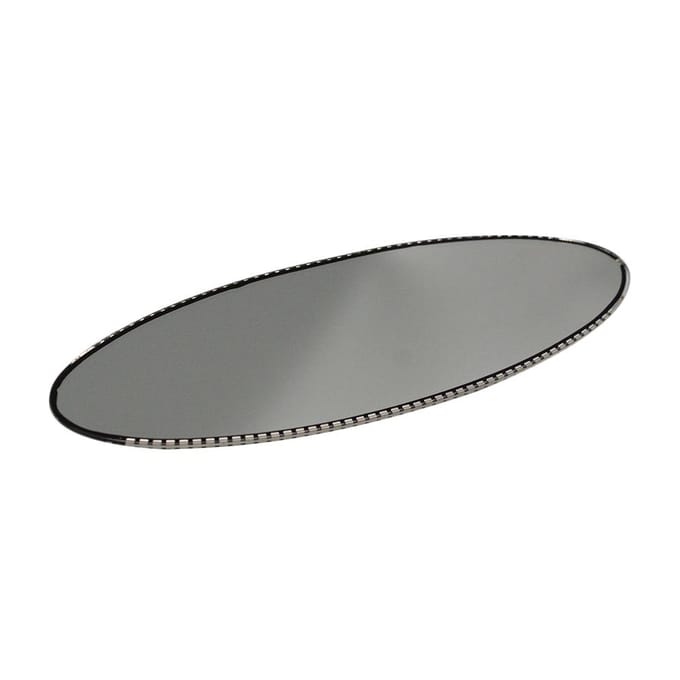 Voor BMW E46 M3 E39 M5 Ovale Achteruitkijkspiegel Auto Dimmen Vervanging Glas Cel gray