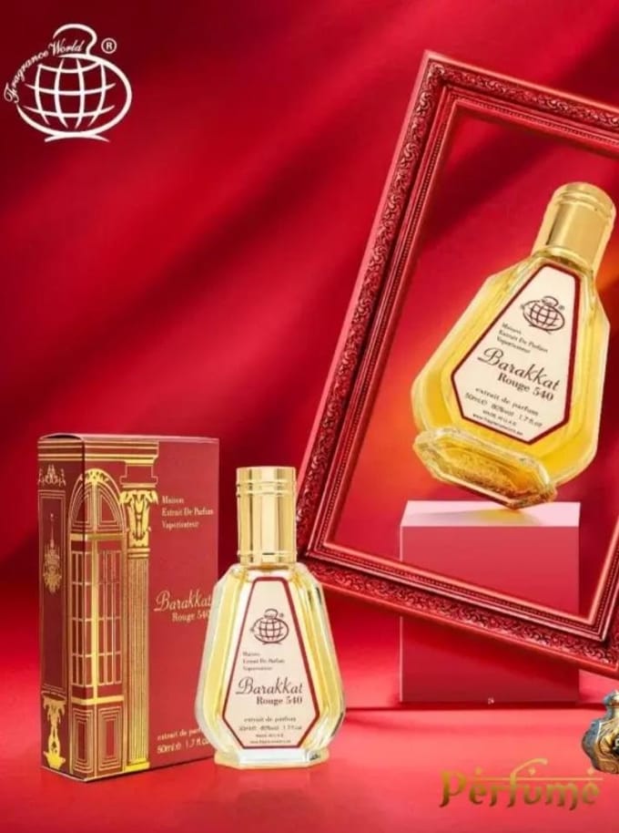 Fragrance World - Barakkat Rouge540 - Extrait de Parfum - 50 ml