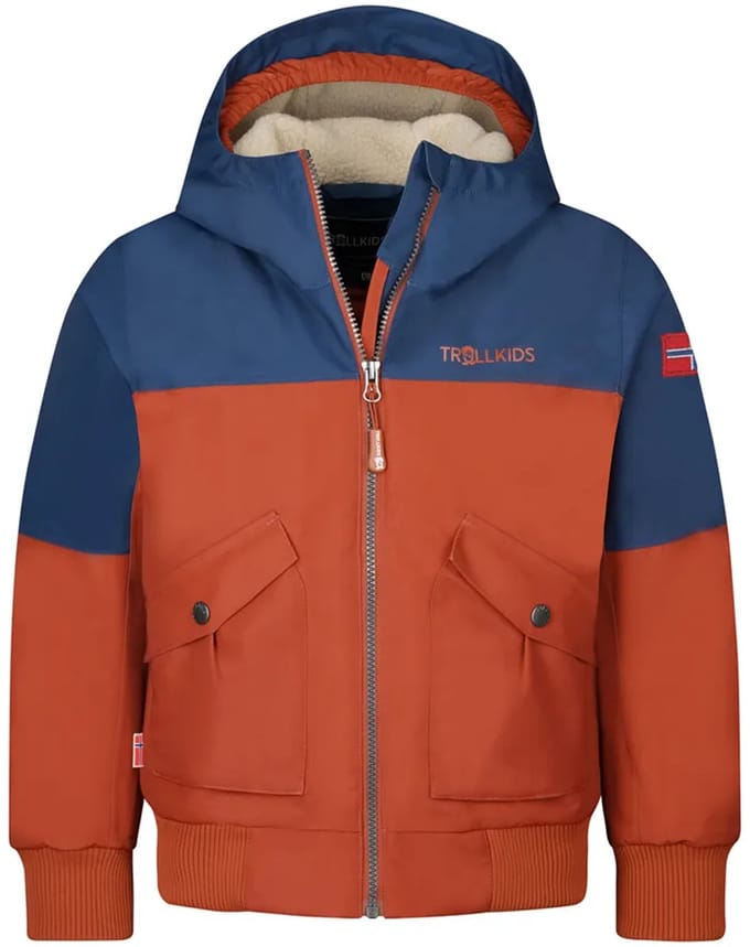 Trollkids Grimstad Jas Oranje 104 cm Kinderen