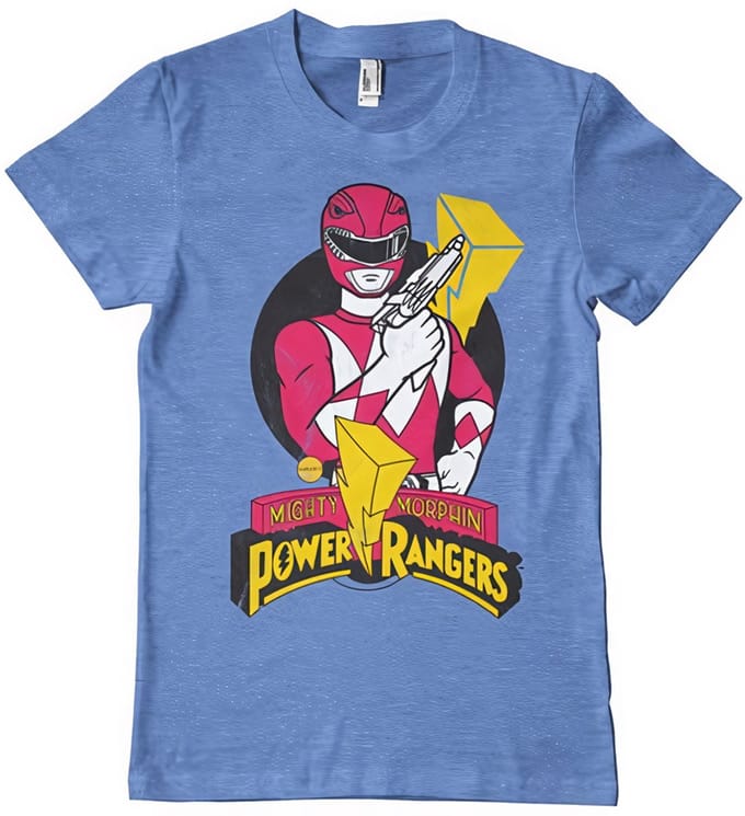 Power Rangers T-shirt met Red Ranger-pose