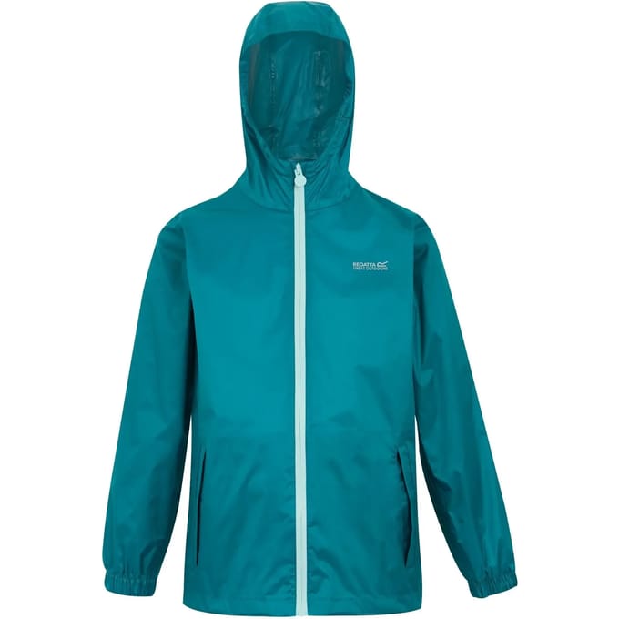 Waterdichte meisjesjas met capuchon Regatta Pack-It III