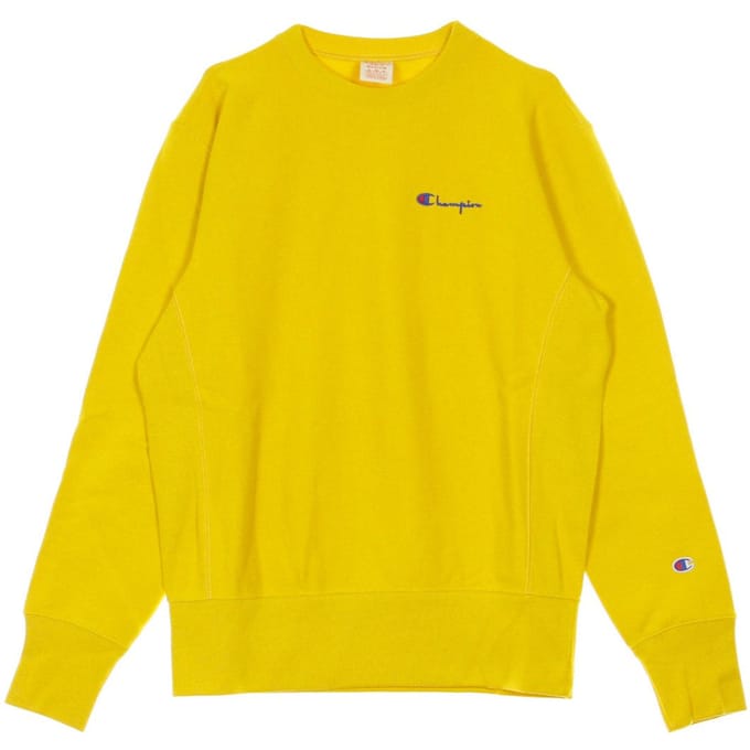 Omgekeerd geweven sweatshirt voor heren met ronde hals