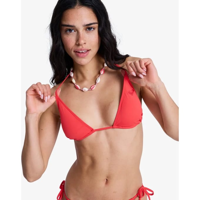 Roxy Essentials Sd Tiki Triangle Bikinitop Roze XS Vrouw