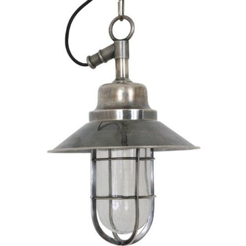 KS Verlichting Hanglamp Ventura Antiek Zilver