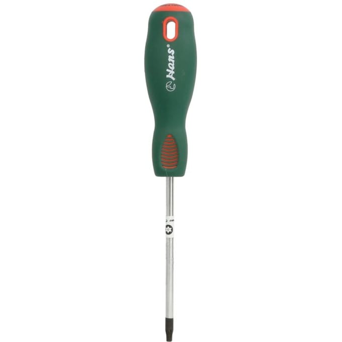 TORX TAMPER schroevendraaier HANS T20, lengte: 100mm, met opening