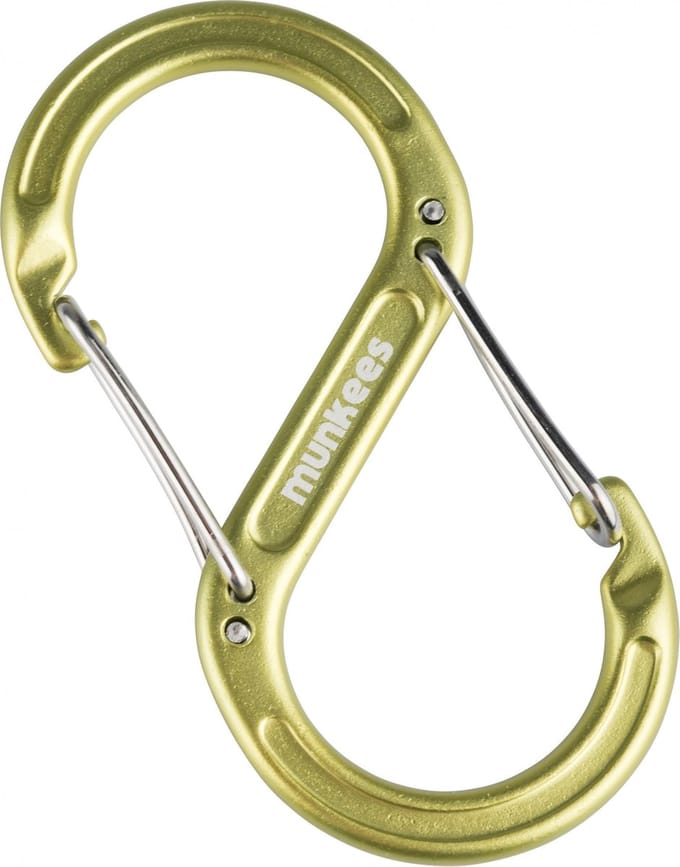 Munkees Karabijnhaak S-shape Draadsluiting 6 X 60 Mm Goud