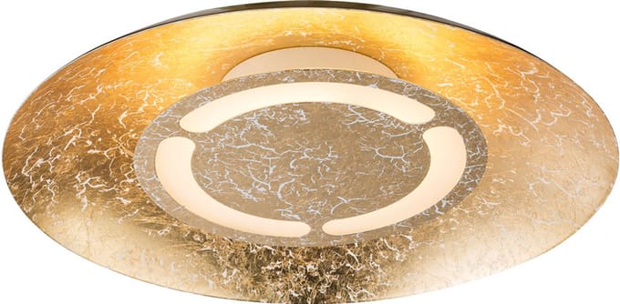 Globo - plafonniere - Tabea - goud - metaal - Ø 35cm - LED - 41900-12