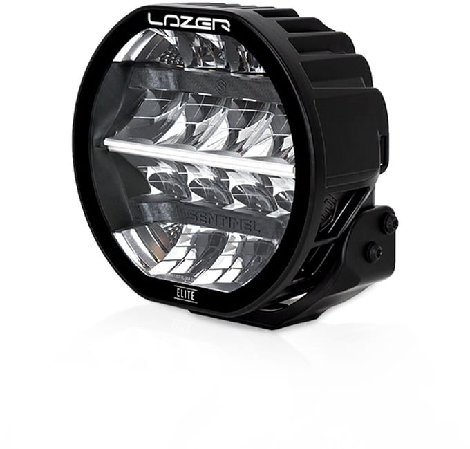 Verstraler - Lazer - Sentinel 7 - Elite - 7 - 17.8cm - Positielicht Wit/Amber - Driving