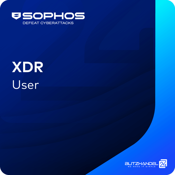 SOPHOS XDR - User 1 Jaar 1 - 9 Gebruiker(s) Bedrijf