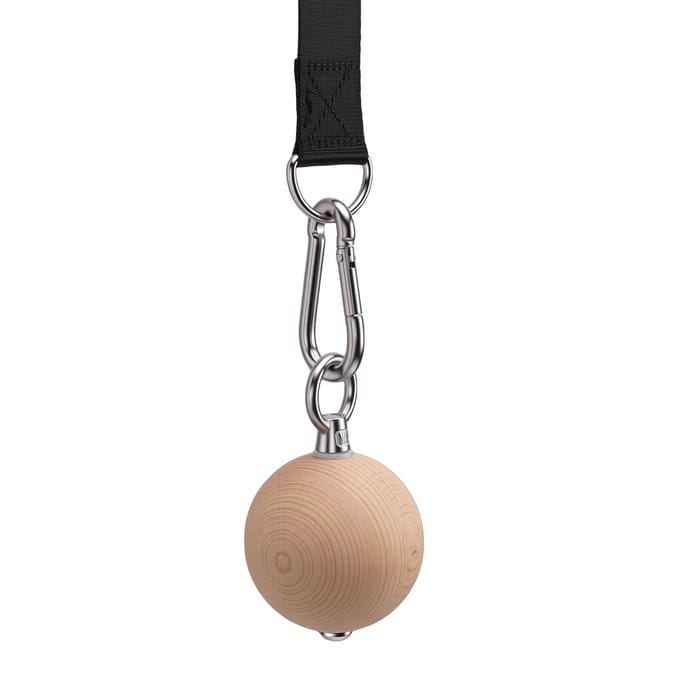 Pull-up Bal Grip Armkracht Training Houten Pull-up Bal voor Vinger Onderarm Oefening gray