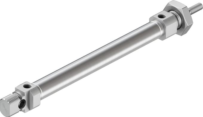 Festo Cilinder 10mm Boring 80mm Slag ISO 6432 Dubbelwerkend - 19187 - P2CRY