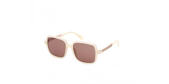 Max &co MO0164 Shiny white 53/17/140 WOMAN Zonnebrillen