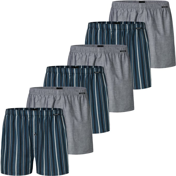 Schiesser Heren boxershort 6 pack Web