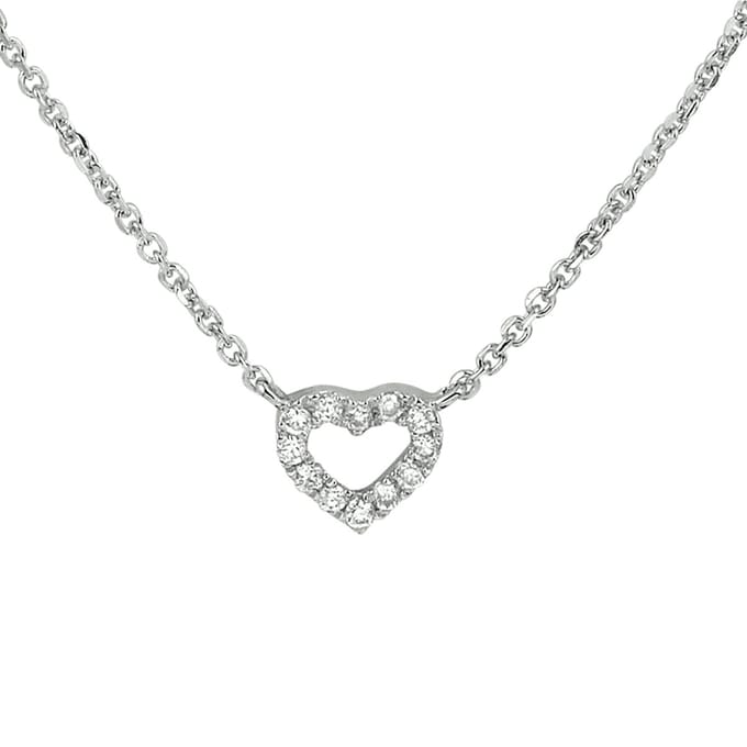 Collier Hart Diamant 0.05ct H P1 1mm 41-43-45cm
