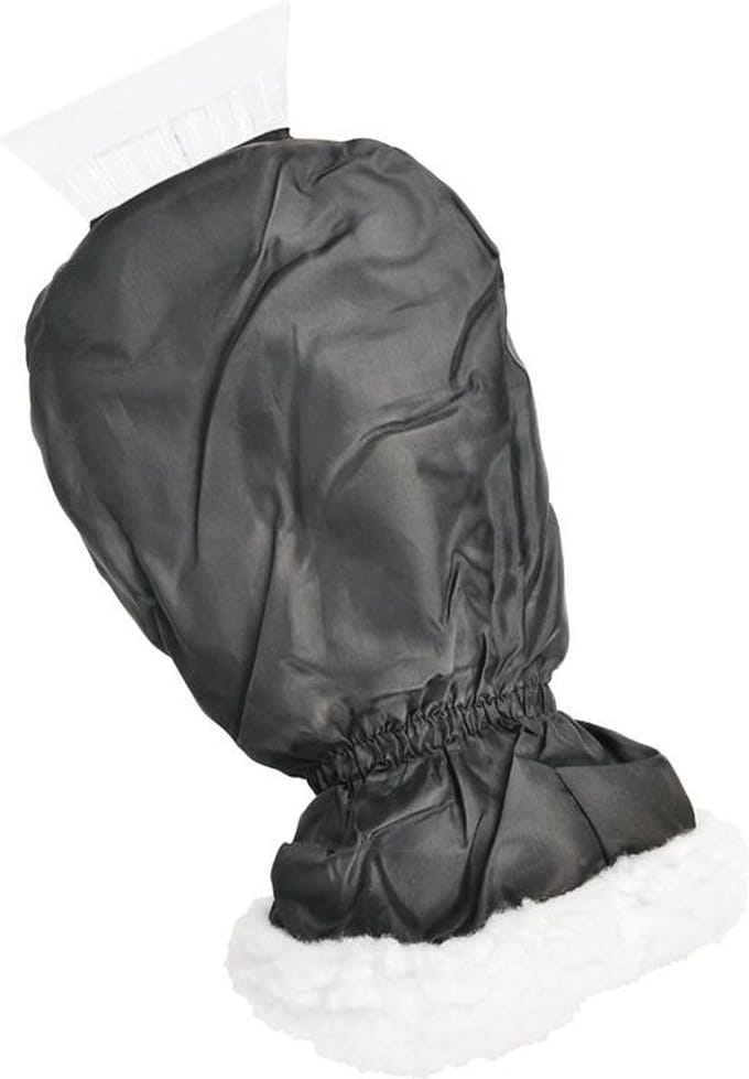 Proplus IJskrabber Met Handschoen Deluxe 33 Cm Zwart