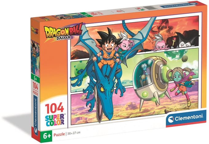 Clementoni - Puzzel - Dragon Ball Daima - 104 stukjes - Super - vanaf 6 jaar