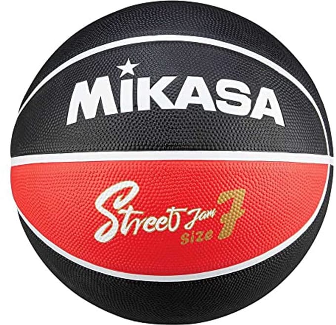 Basketbal Maat 7 Zwart Rood