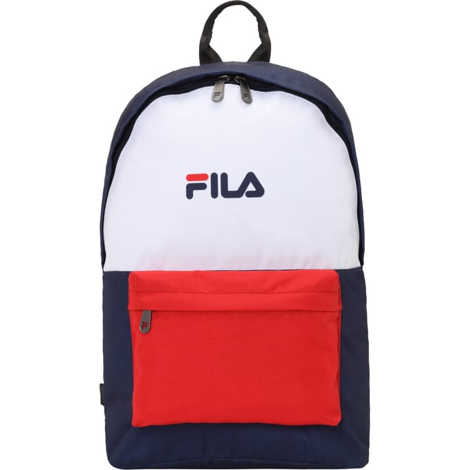 FILA Formosa Backpack S’cool Two Black Iris-bright White-true Red Maat: OS | Rugzakken Outlet | Unisex | Blauw