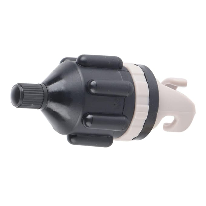 Adaptateur de pompe à air portable étanche et facile à gonfler pour planches à pagaie noir