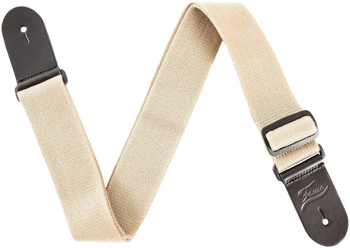 Fame Cotton Bass/Guitar Strap (Khaki) - Gitaarband