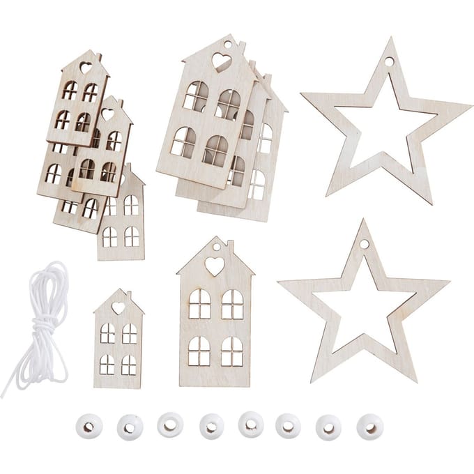 VBS Strooidelen set "Huizen"