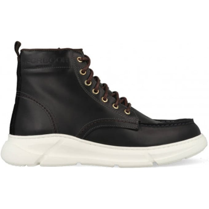 McGregor Heren Boots - Zwart - Veterboots - Leer - Veters