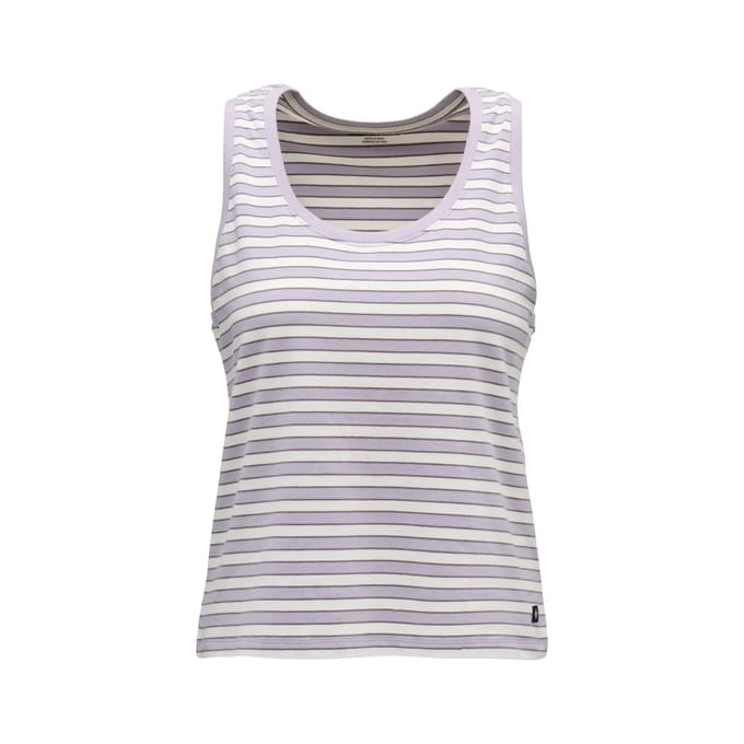 Gestreepte tanktop voor dames Black Diamond