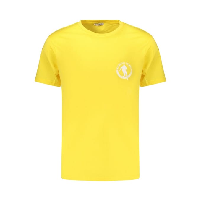 Bikkembergs Gele Katoenen Heren T-shirt