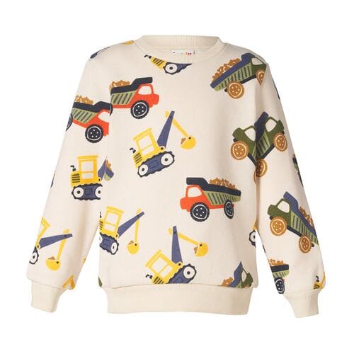 LUPILU Kinder sweater (Beige, 122/128)