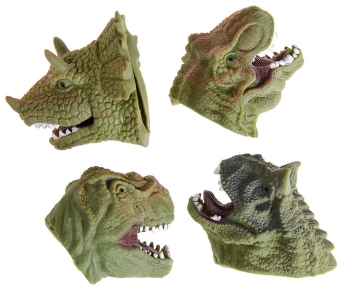 Duckiez Vingerpoetje Dinosaurus - 1 stuk