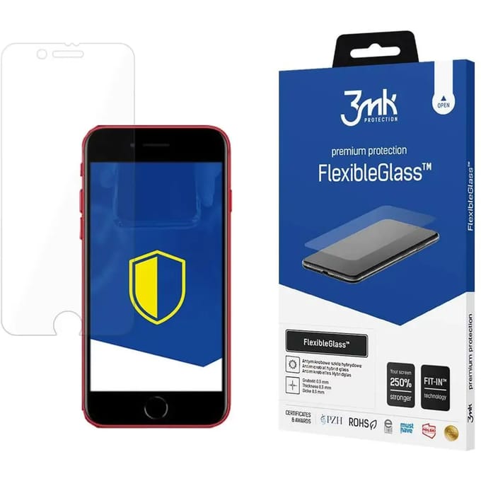 3mk - iphone SE 2020 / 2022 - Screenprotector - 250% Bescherming - FlexibleGlass™