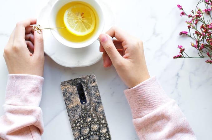 OnePlus 7 Pro TPU Hoesje Krokodillenprint