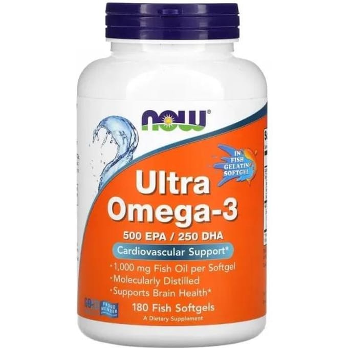 Ultra Omega-3 (Vis Gelatine) - 180 softgels