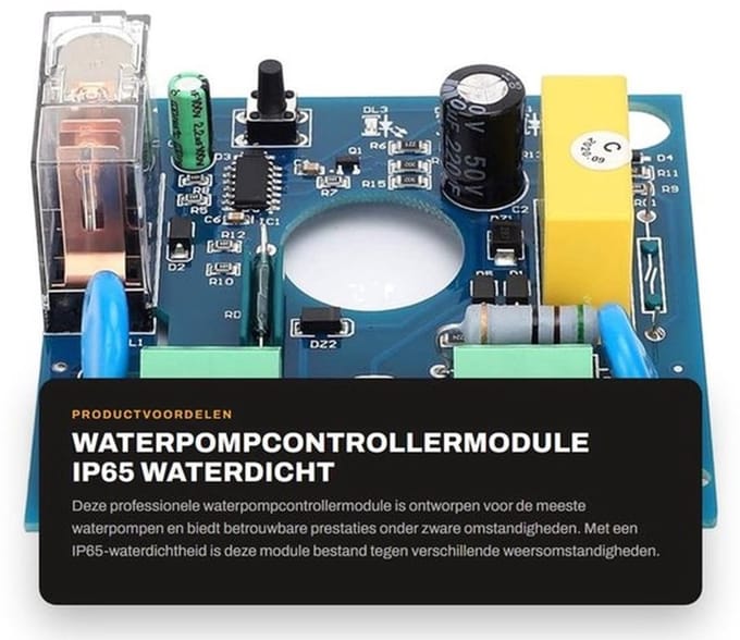 Waterpompcontrollermodule IP65 Waterdicht