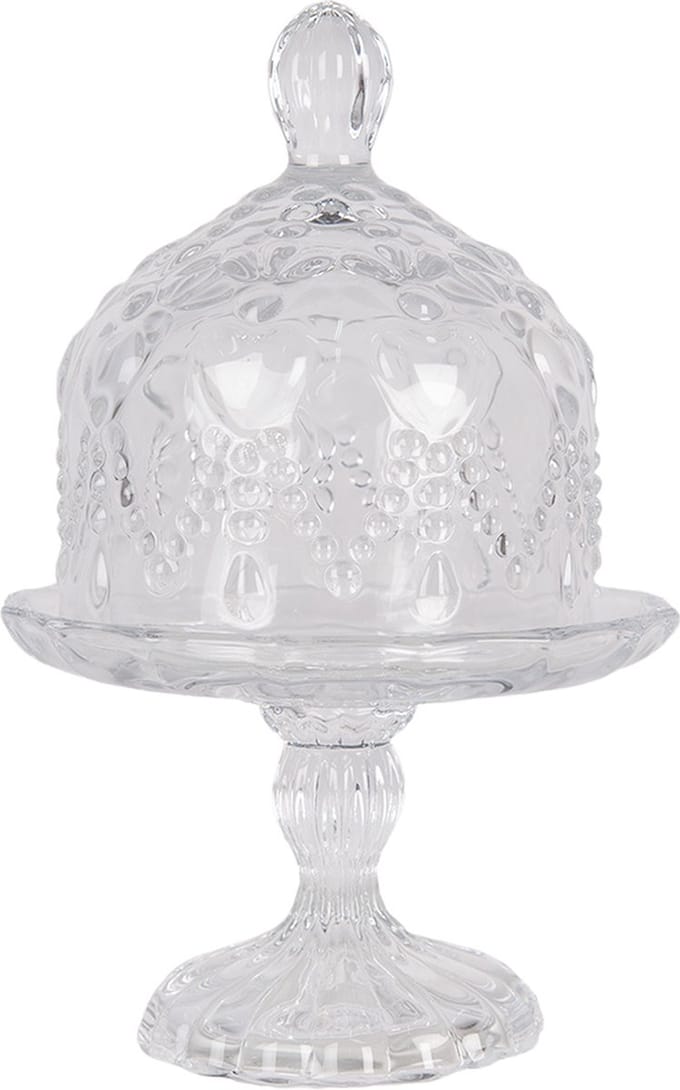 Clayre & Eef Stolp Ø 11x17 cm Transparant Glas Rond