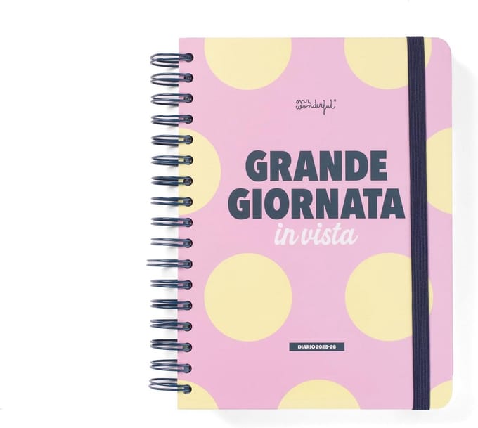 Grote Schoolagenda 2025-2026 Dagplanner met Dagoverzicht