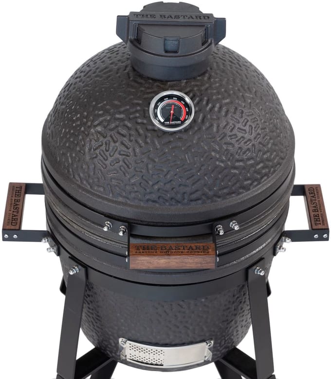 The Bastard Urban Compact - Houtskoolbarbecue - Kamado BBQ - Zwart