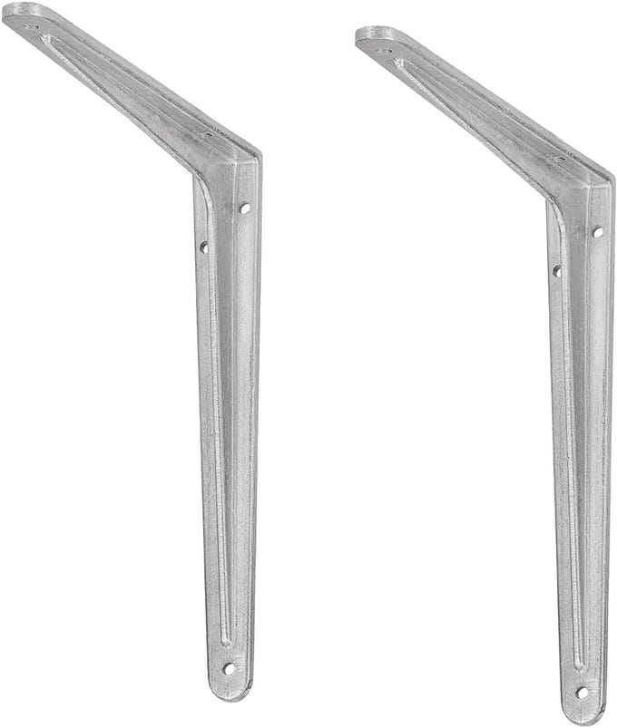 siwitec profielconsole 175 x 200 mm van aluminium in een set van 2, plankconsole met een draagvermogen van 90 kg