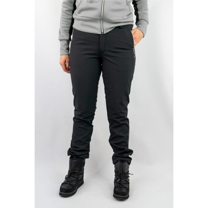 LUHTA EROTTAJA Vrouwen Wintersportbroek ZWART