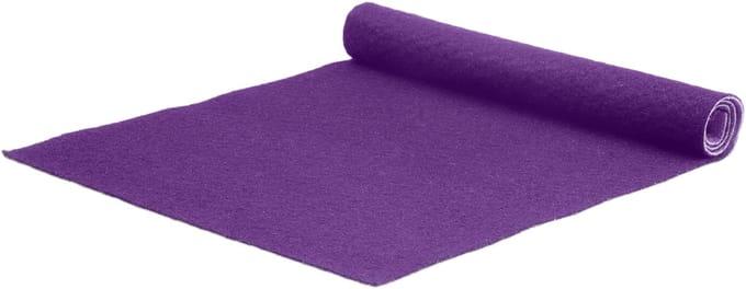GJ Floors - Basic loper Tokyo | Paars - Breedte x Lengte: 2 meter / 3 meter