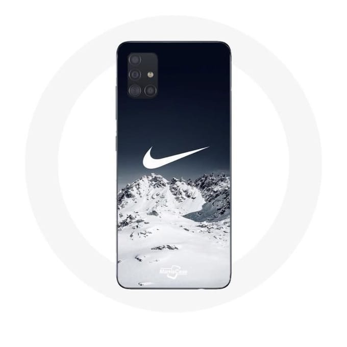 Coque - Samsung - Galaxy A51 - Souple - Logo - Blanc
